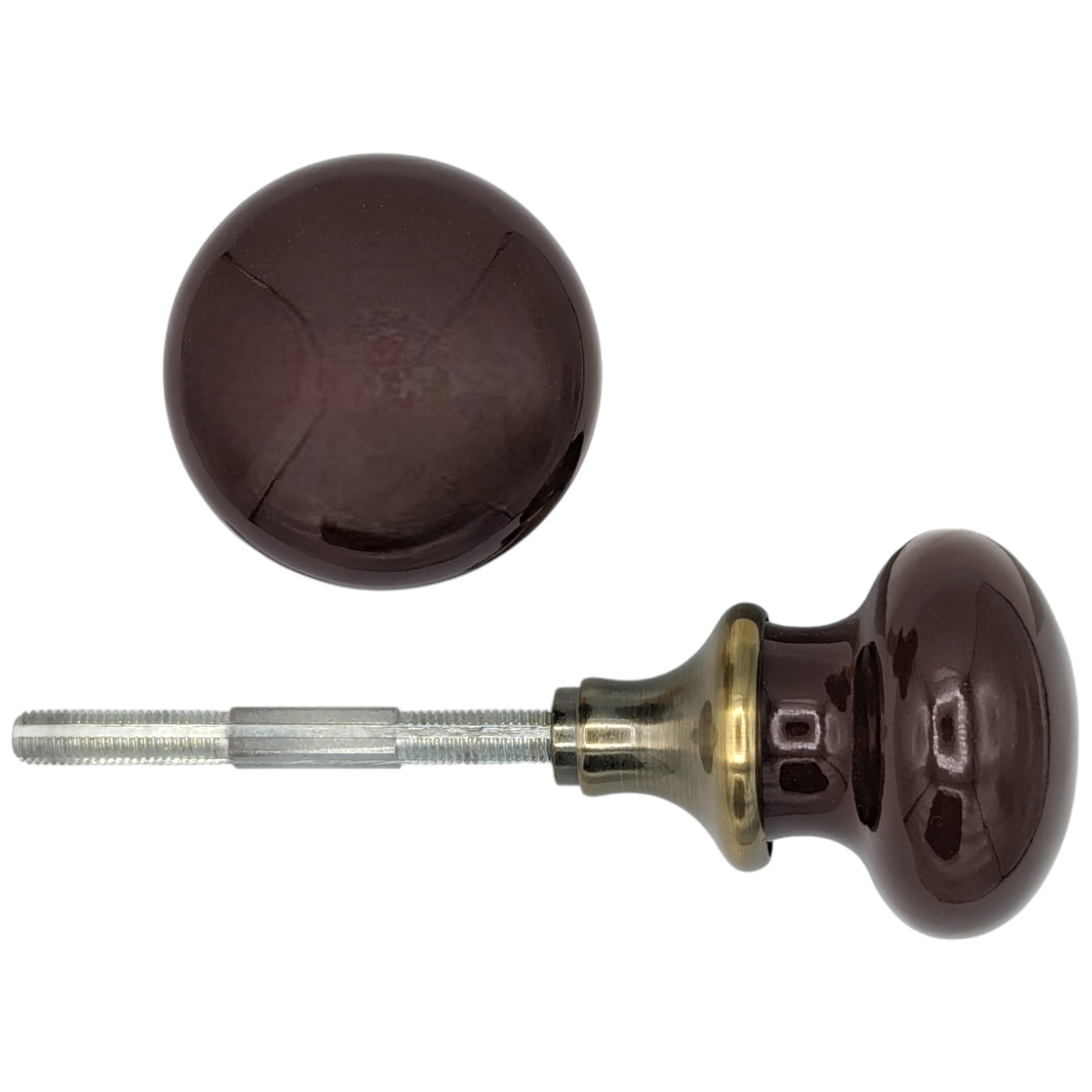 Antique Hardware Brown Porcelain Spare Knob Set (Several Finishes Available) SPARE DOORKNOBS