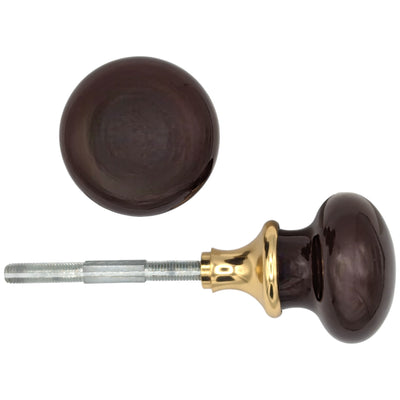 Antique Hardware Brown Porcelain Spare Knob Set (Several Finishes Available) SPARE DOORKNOBS