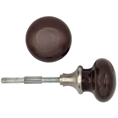 Antique Hardware Brown Porcelain Spare Knob Set (Several Finishes Available) SPARE DOORKNOBS