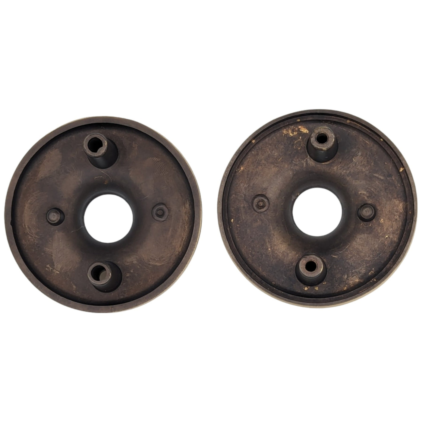 Antique Hardware Georgian Rope Style Solid Brass Rosette Plates (Several Finishes Available) ROSETTES