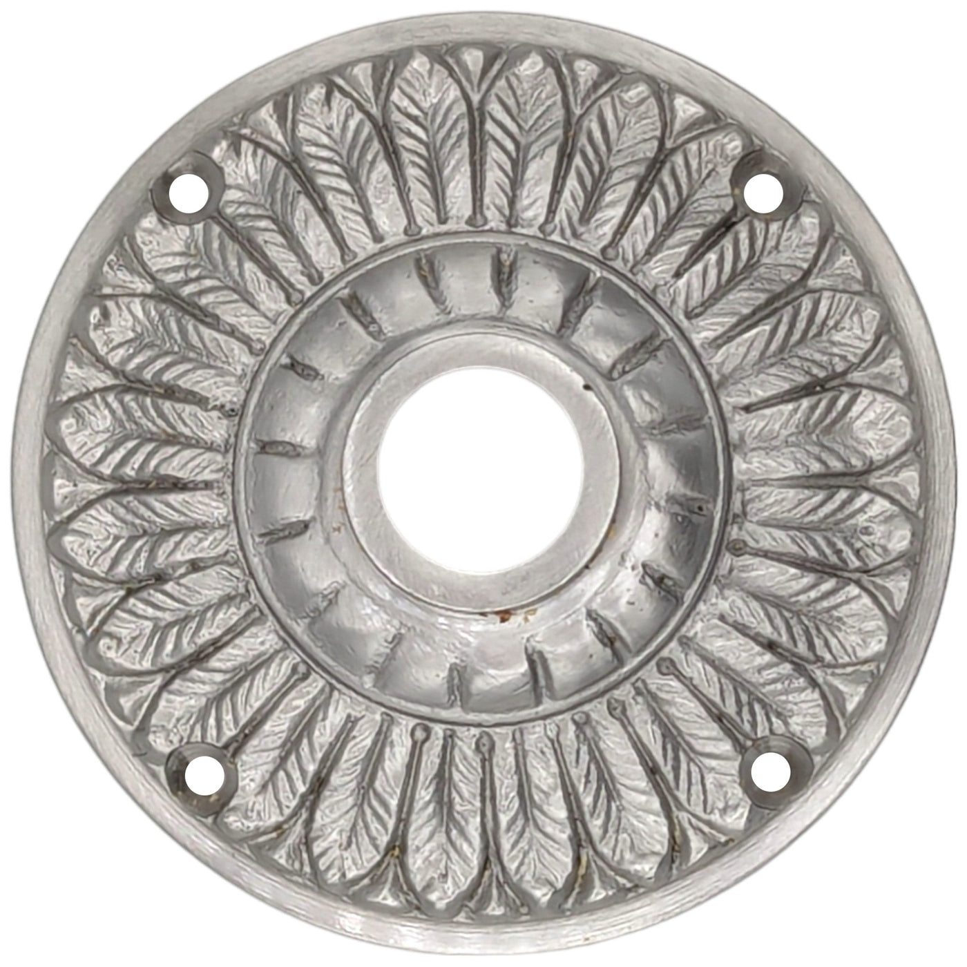 Antique Hardware Feather Style Solid Brass Rosettes (Several Finishes Available) ROSETTES
