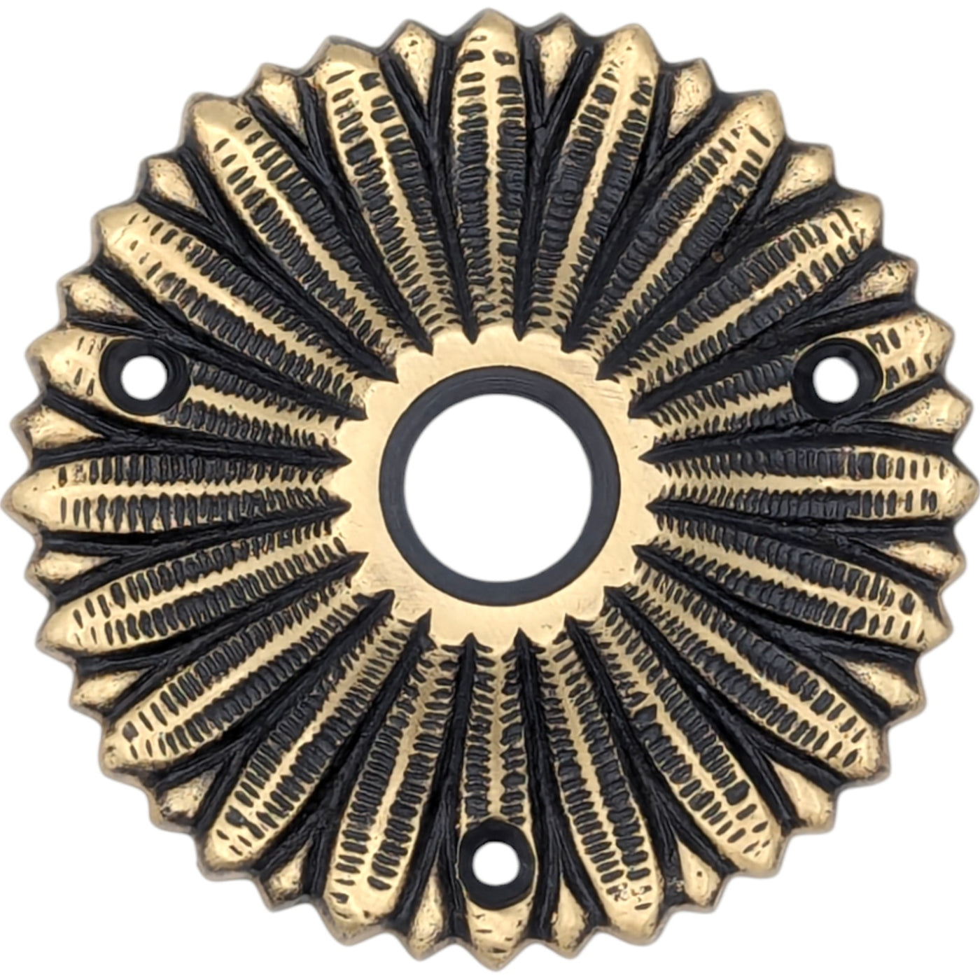 Antique Hardware French Provincial Solid Brass Rosette (Several Finishes Available) ROSETTES