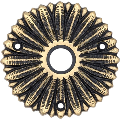 Antique Hardware French Provincial Solid Brass Rosette (Several Finishes Available) ROSETTES