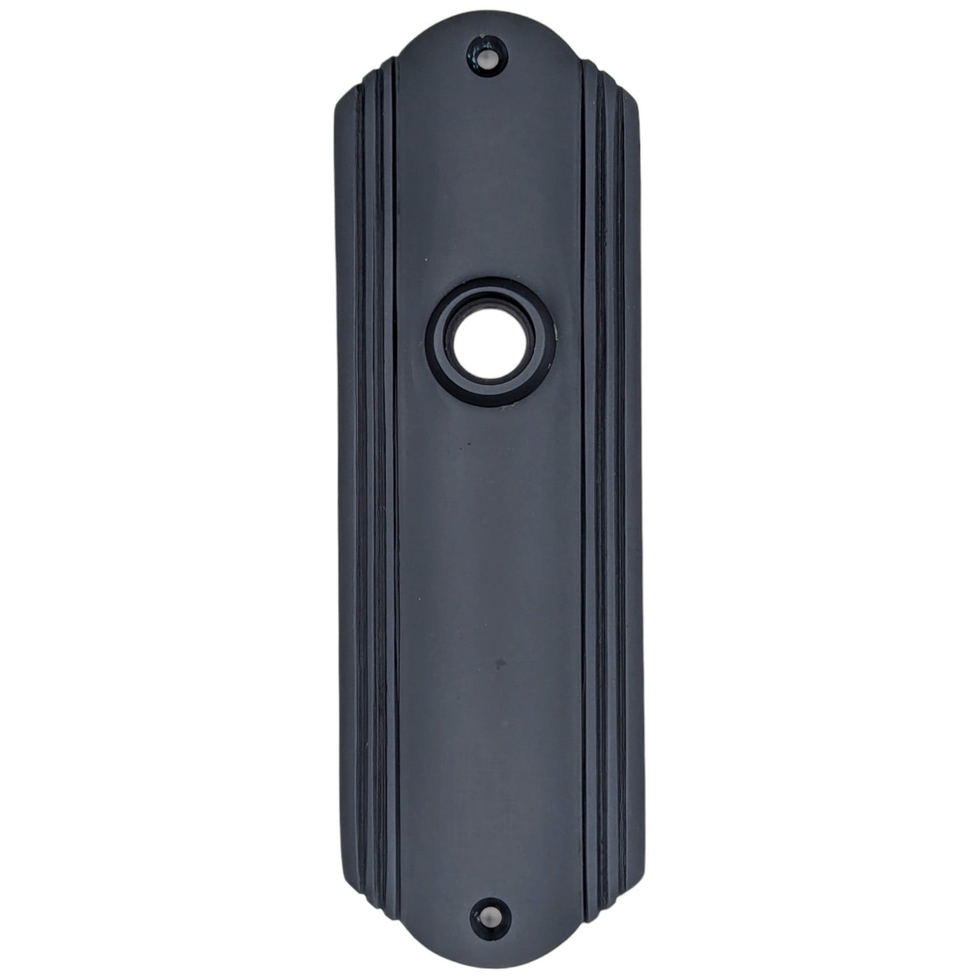 Antique Hardware Art Deco Long Solid Brass Door Backplate (Several Finishes Available) BACK PLATE