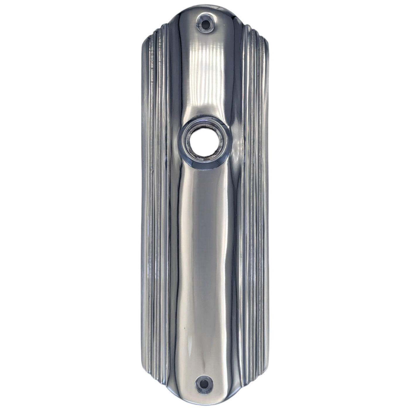 Antique Hardware Art Deco Long Solid Brass Door Backplate (Several Finishes Available) BACK PLATE