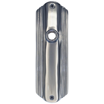 Antique Hardware Art Deco Long Solid Brass Door Backplate (Several Finishes Available) BACK PLATE