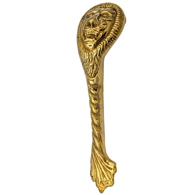 Antique Hardware 10 Inch Ornate Lion's Head Door Pull Door Knobs & Handles