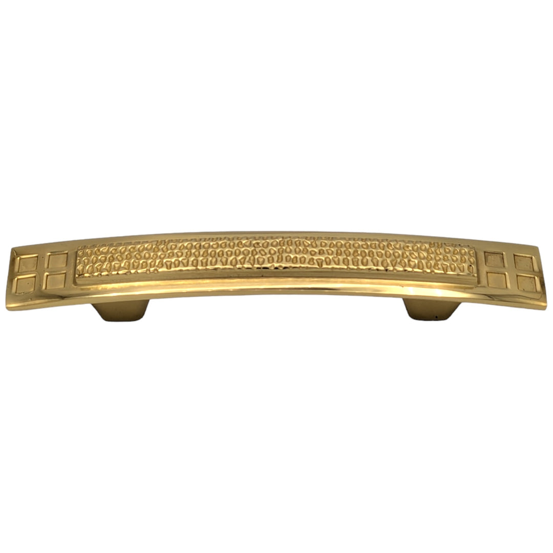 Antique Hardware 5 Inch Overall (3 Inch c-c) Solid Brass Craftsman Pull (Several Finishes Available) 