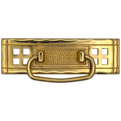 Antique Hardware 5 Inch Overall (4 1/4 c-c) Solid Brass Craftsman Bail Pull (Several FInishes Available) 