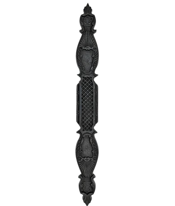 ##Antique Hardware## Open Box Sale Item 15 3/4 Inch Push Plate (Oil Rubbed Bronze Finish)