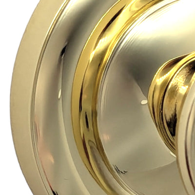 ##Antique Hardware## Magnifique™ Classic Door Set with Amber Glass Knobs (Several Finishes Available)