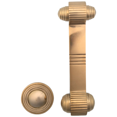##Antique Hardware## Jefferson 7 inch Brass Door Knocker (Several Finish Options)