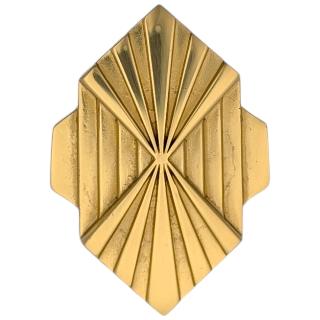2 inch Moderne Deco Cabinet Knob (Several Finishes Available)