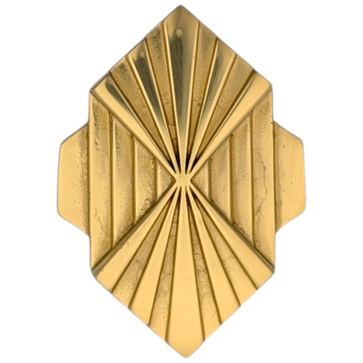 2 inch Moderne Deco Cabinet Knob (Several Finishes Available)