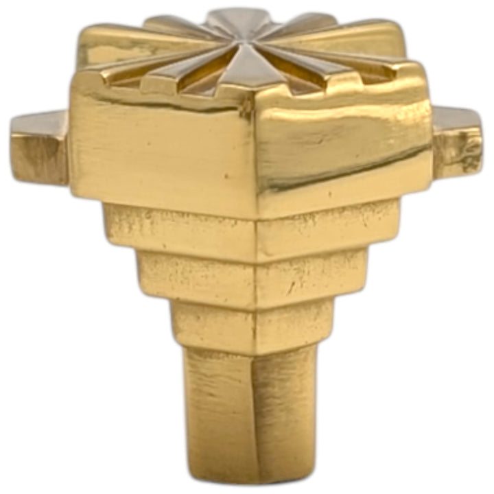 2 inch Moderne Deco Cabinet Knob (Several Finishes Available)