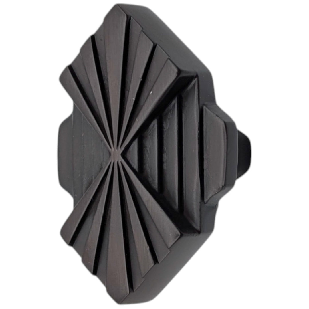 2 inch Moderne Deco Cabinet Knob (Several Finishes Available)