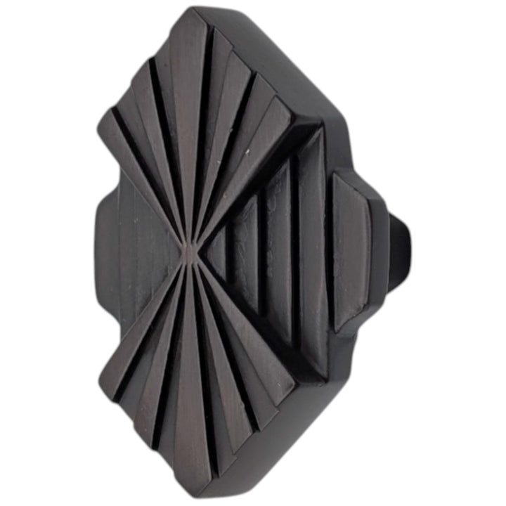 2 inch Moderne Deco Cabinet Knob (Several Finishes Available)