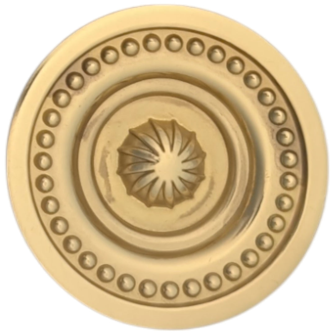 2 inch Beaded Imperial Cabinet Knob (Several Finishes Available)