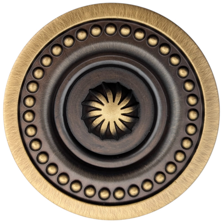 2 inch Beaded Imperial Cabinet Knob (Several Finishes Available)