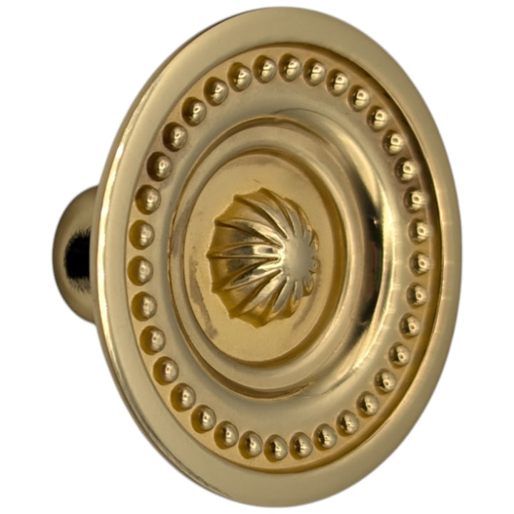 2 inch Beaded Imperial Cabinet Knob (Several Finishes Available)