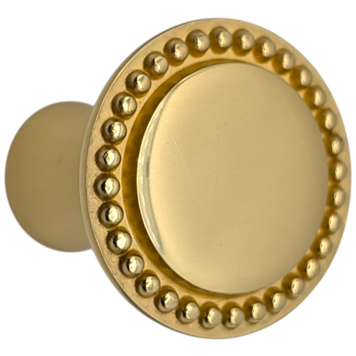 1 1/4 inch Beaded Signature Cabinet Knob (Several Finishes Available)