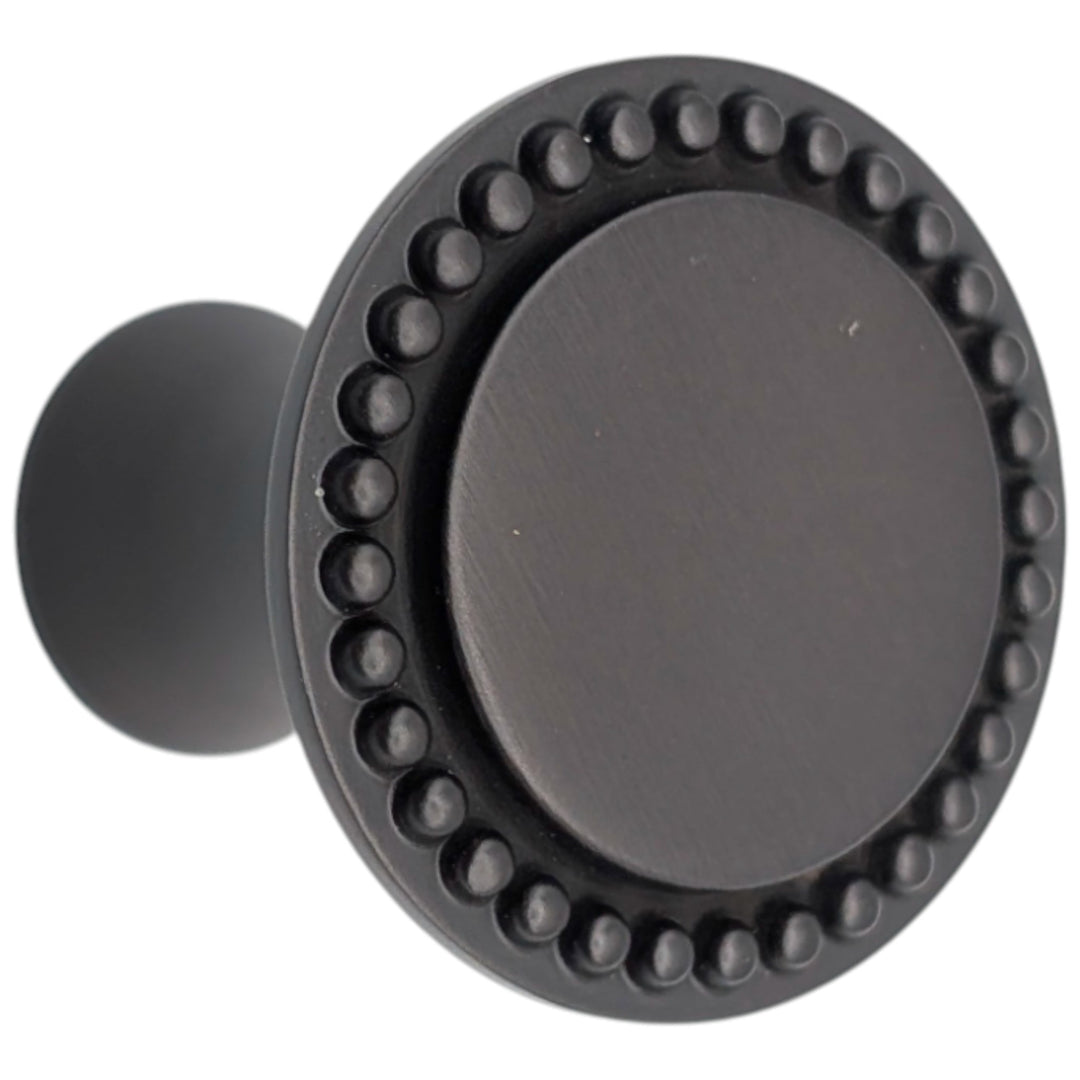 1 1/4 inch Beaded Signature Cabinet Knob (Several Finishes Available)