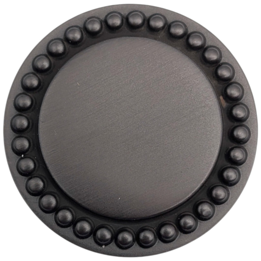 1 1/4 inch Beaded Signature Cabinet Knob (Several Finishes Available)