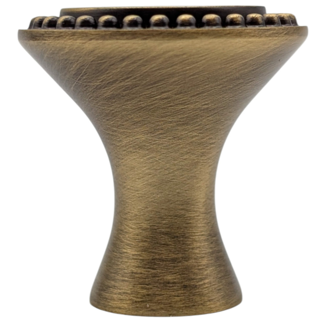 1 1/4 inch Beaded Signature Cabinet Knob (Several Finishes Available)