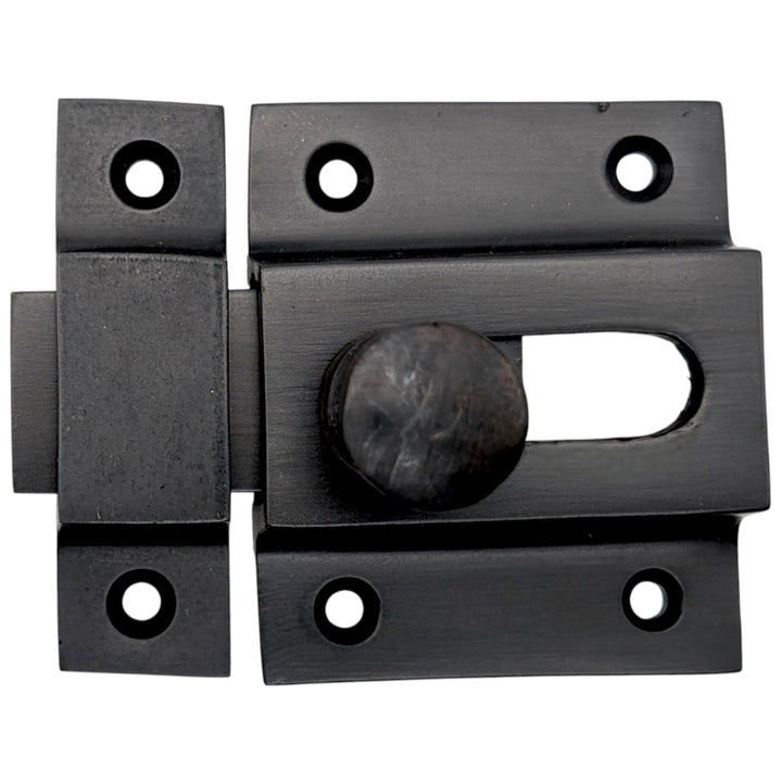 2 1/4 Inch Solid Brass Cabinet Latch (Several Finishes Available)