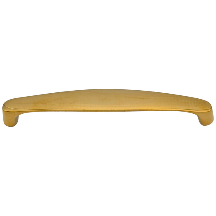 5 1/2 Inch Overall (5 Inch c-c) Solid Brass Traditional Pull (Several Finishes Available)