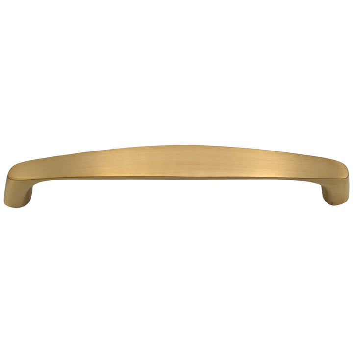 5 1/2 Inch Overall (5 Inch c-c) Solid Brass Traditional Pull (Several Finishes Available)