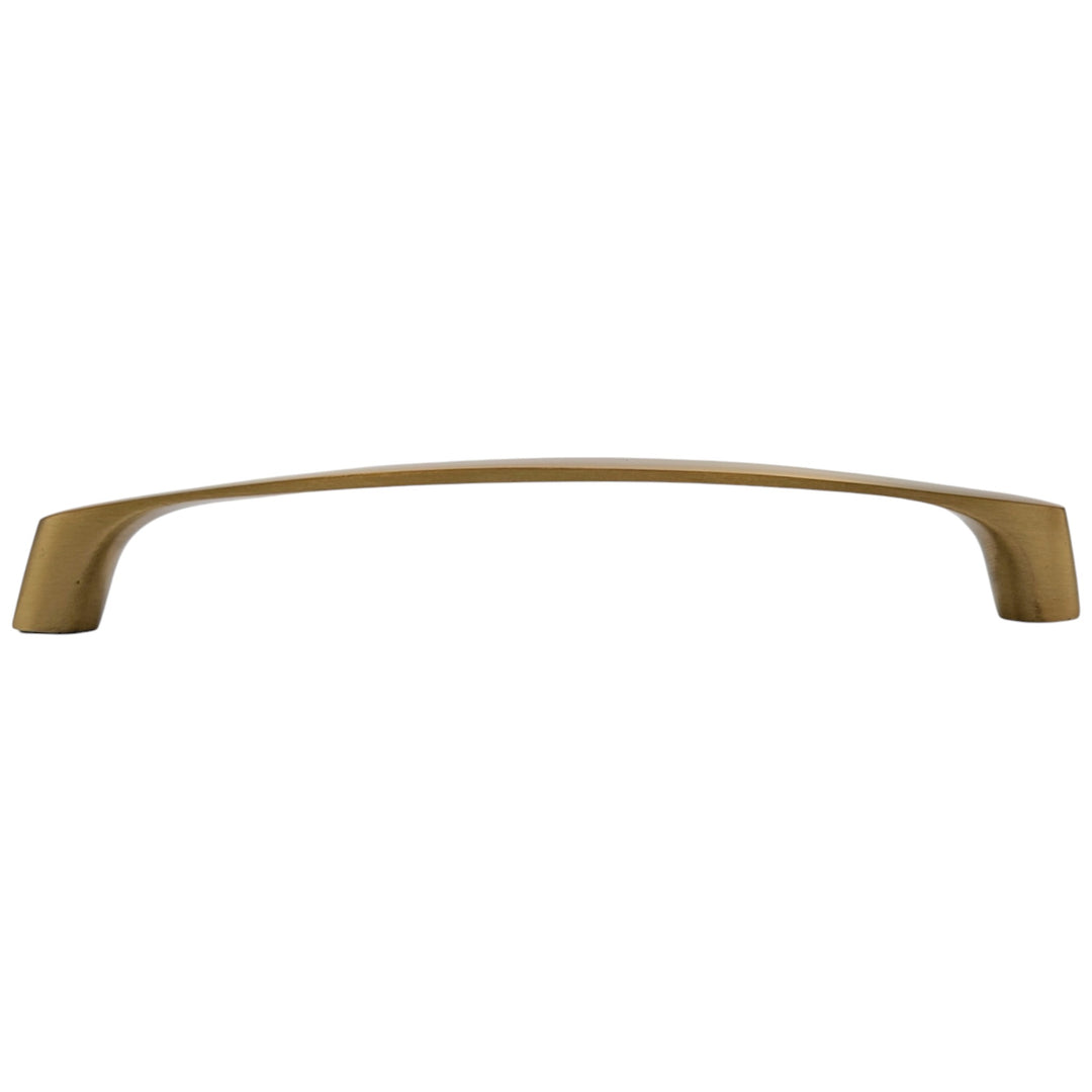 5 1/2 Inch Overall (5 Inch c-c) Solid Brass Traditional Pull (Several Finishes Available)