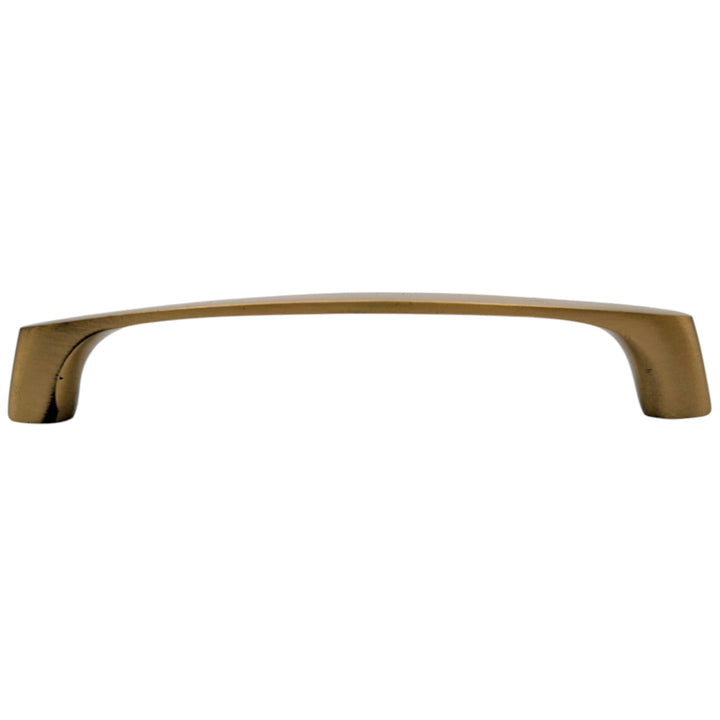 4 Inch Overall (3 3/4 Inch c-c) Solid Brass Traditional Pull (Several Finishes Available)