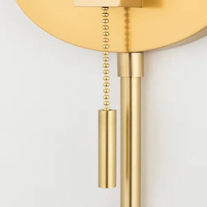 ##Antique Hardware## Patti Plug-In Sconce