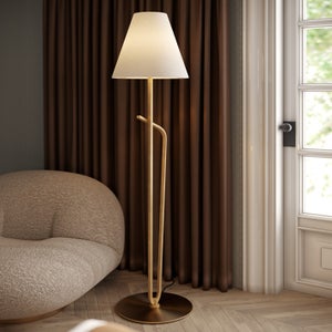 ##Antique Hardware## Pearce Floor Lamp