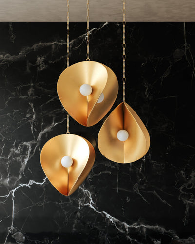 ##Antique Hardware## Peony Pendant