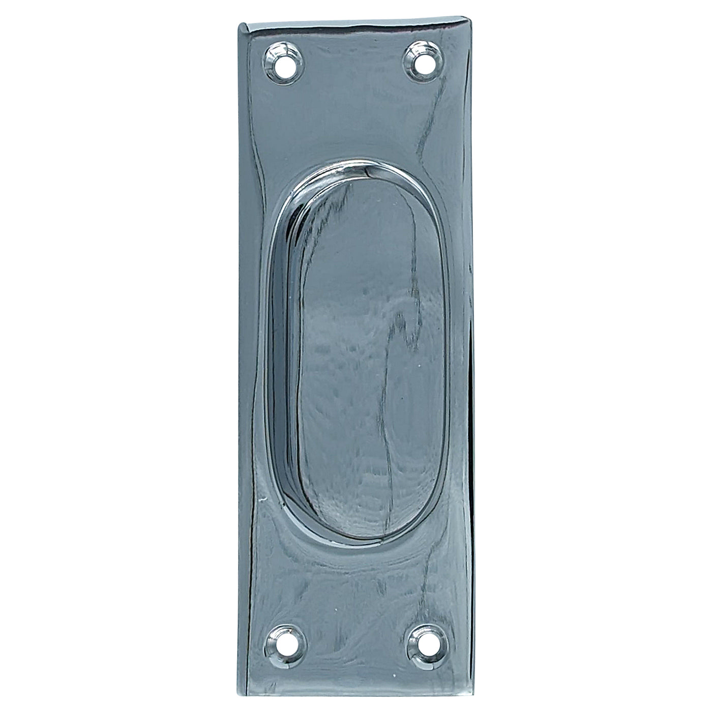 Antique Hardware 5 Inch Solid Brass Traditional Style Rectangular Pocket Door (Several Finishes Available) WINDOW PULL POCKET