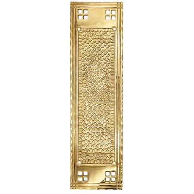 ##Antique Hardware## 12 Inch Craftsman Style Push Plate