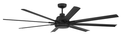 ##Antique Hardware## 72" Rush in Flat Black w/ Flat Black Blades