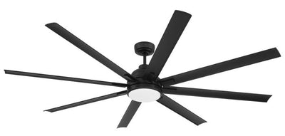 ##Antique Hardware## 72" Rush in Flat Black w/ Flat Black Blades