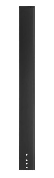 ##Antique Hardware## 84" Rush in Flat Black w/ Flat Black Blades