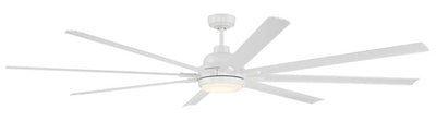 Antique Hardware 84" Rush in White w/ White Blades Accessory