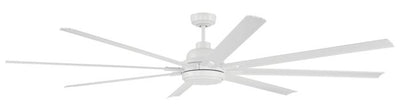 Antique Hardware 84" Rush in White w/ White Blades Accessory
