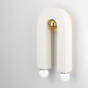 ##Antique Hardware## Roshani Wall Sconce