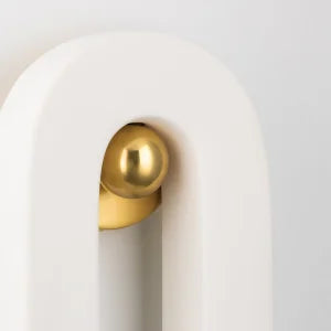 ##Antique Hardware## Roshani Wall Sconce