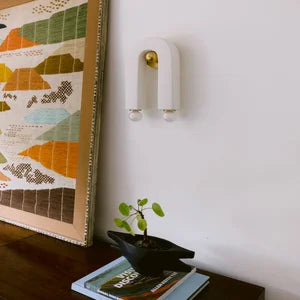 ##Antique Hardware## Roshani Wall Sconce