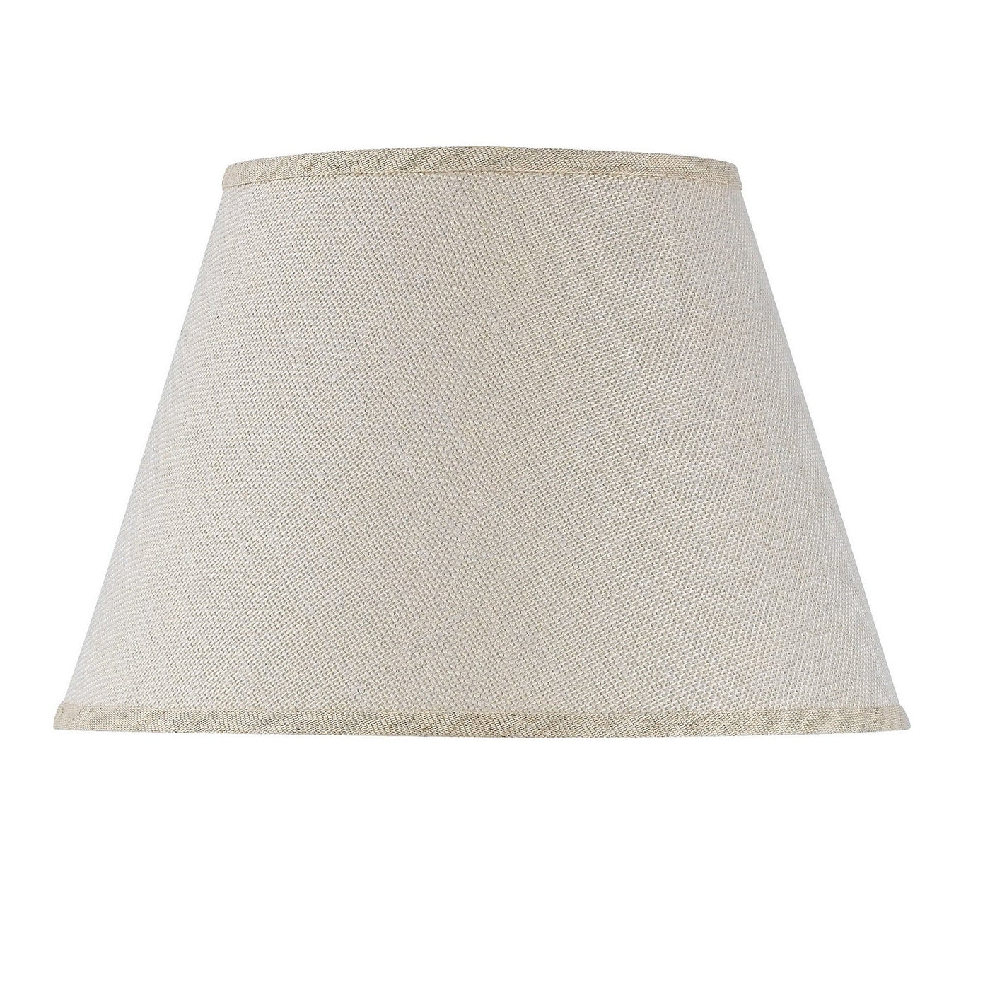 ##Antique Hardware## HARDBACK BURLAP SHADE