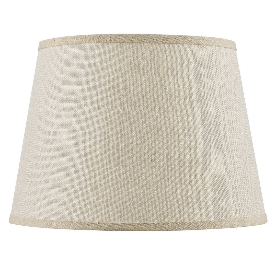 ##Antique Hardware## 12 Inch Tall Hardback Fine Burlap Shade