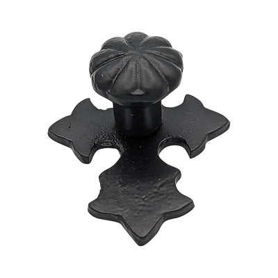 Antique Hardware 4 1/8 Inch Wide Solid Iron Cross Pattern Cabinet & Furniture Knob CABINET KNOB
