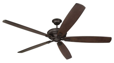 ##Antique Hardware## 72" Santori Indoor/Outdoor (Damp) in Espresso w/ Walnut Blades